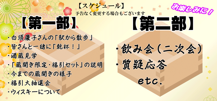 オンライン蔵開き　内容
